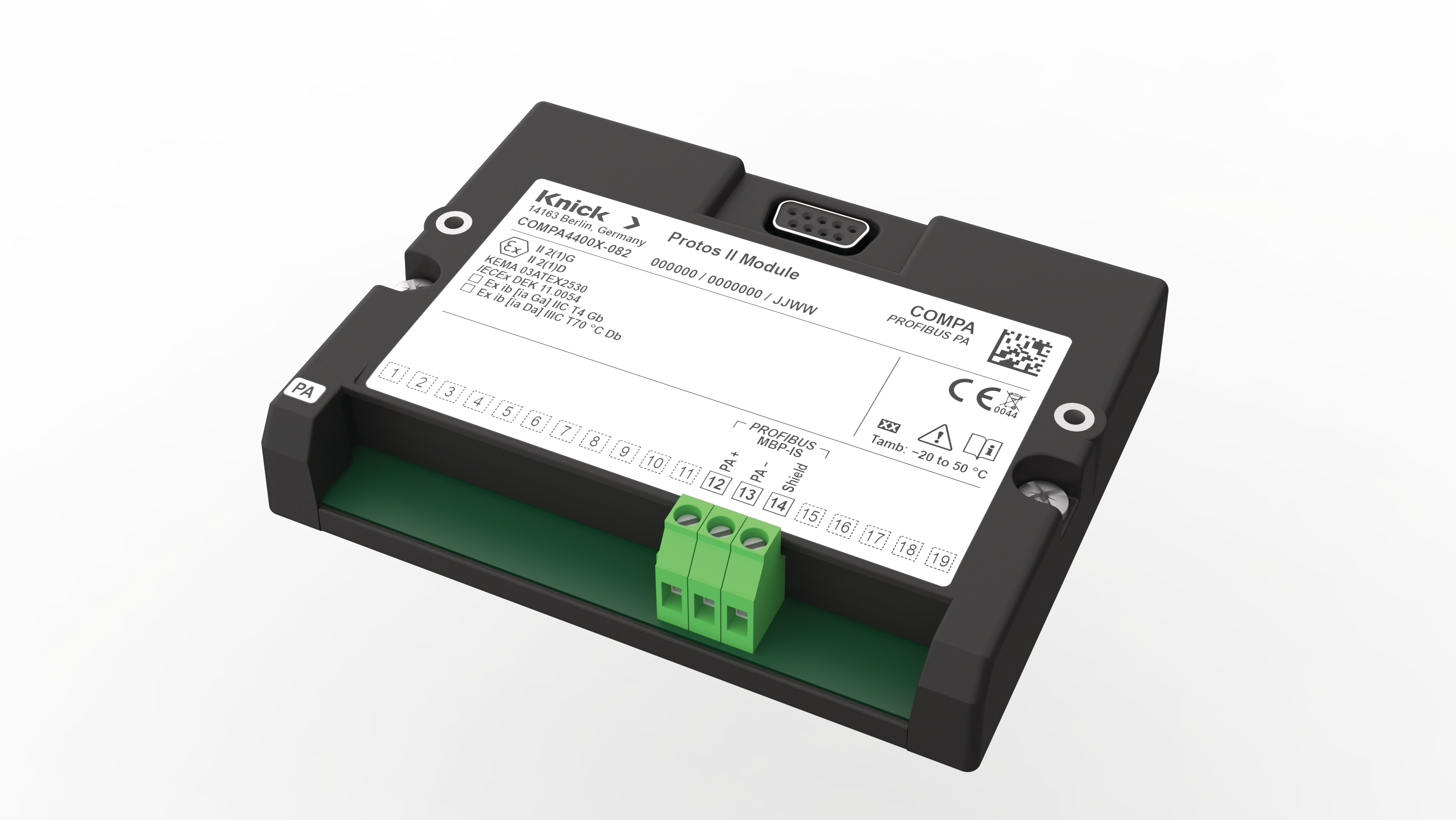 【pirokoページ】 COMPA 3400X-081 Communication Module | For Protos | PROFIBUS PA | Ex